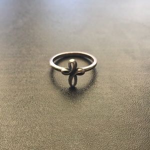 James Avery cross ring